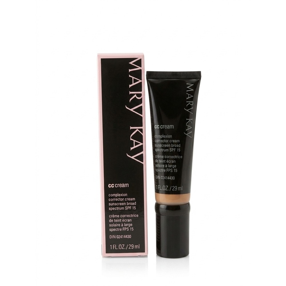 Mary Kay CC Cream Complexion Corrector Sunscreen‎ SPF 15 Deep 1 fl oz New in Box